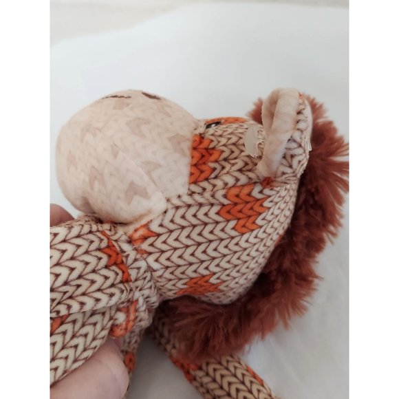 Hug Fun Plush Hanging Horse Tan Orange Brown Long Arms And Legs 16” - Picture 4 of 8